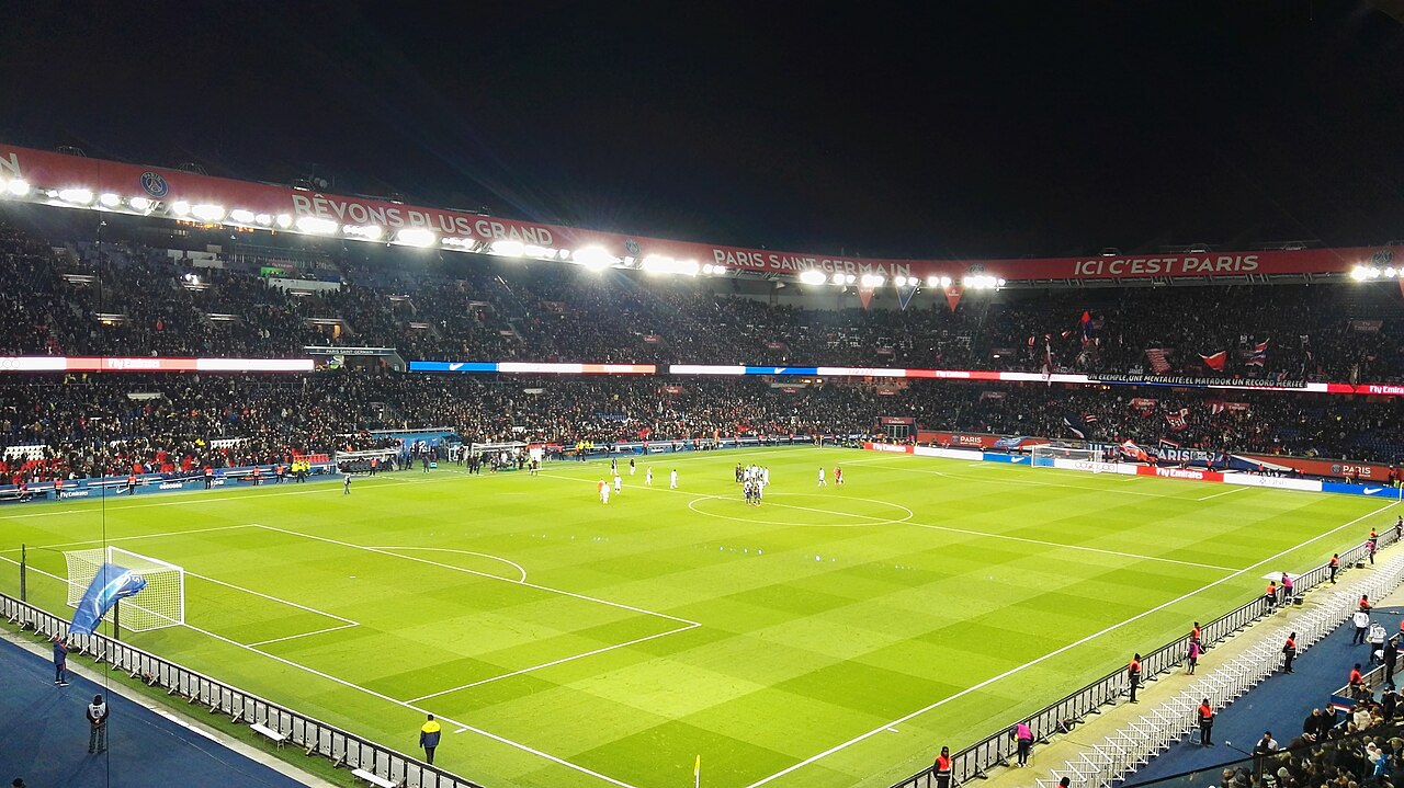 Parc des Princes, Pariz — arhivska fotografija