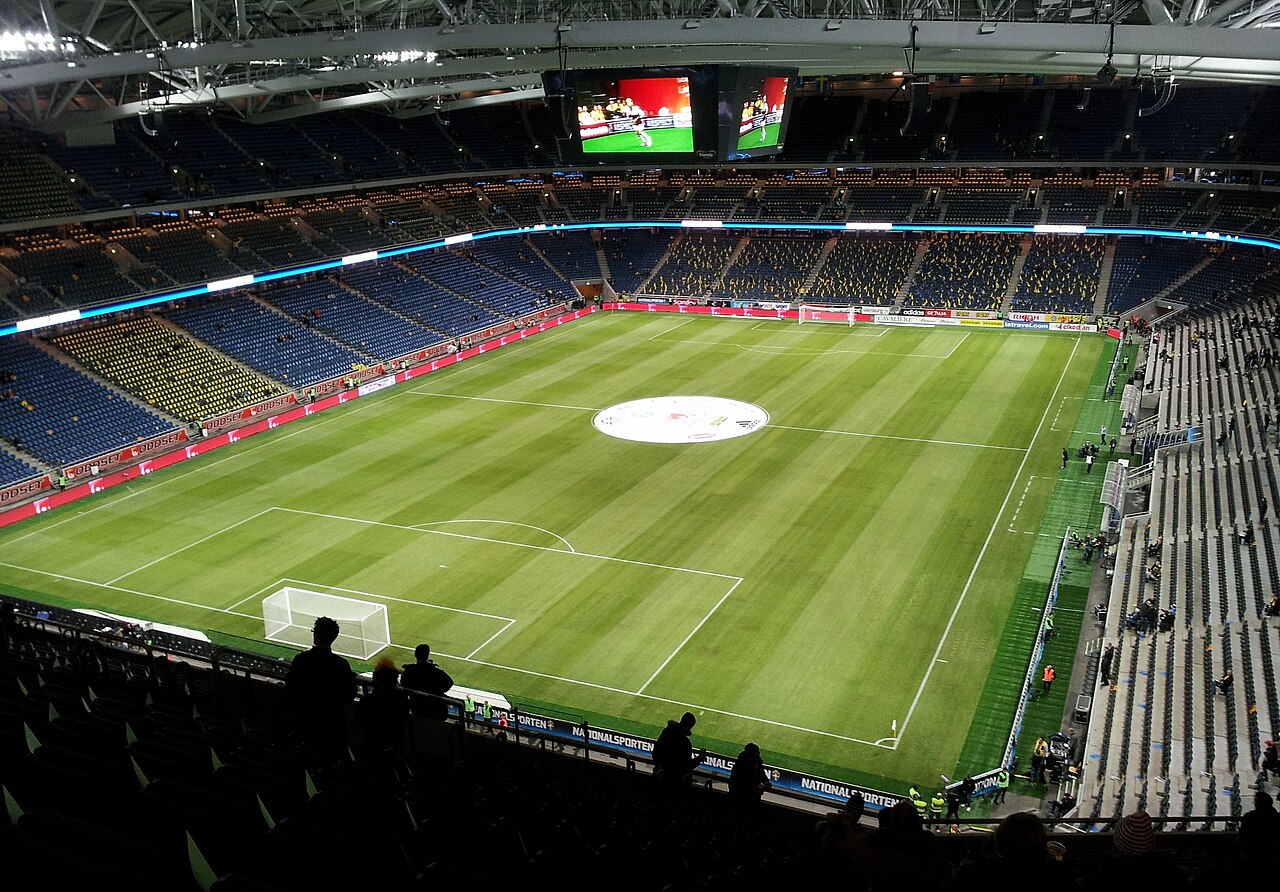 Nacionalni stadion u Solni, arhivski naziv Friends Arena — arhivska fotografija
